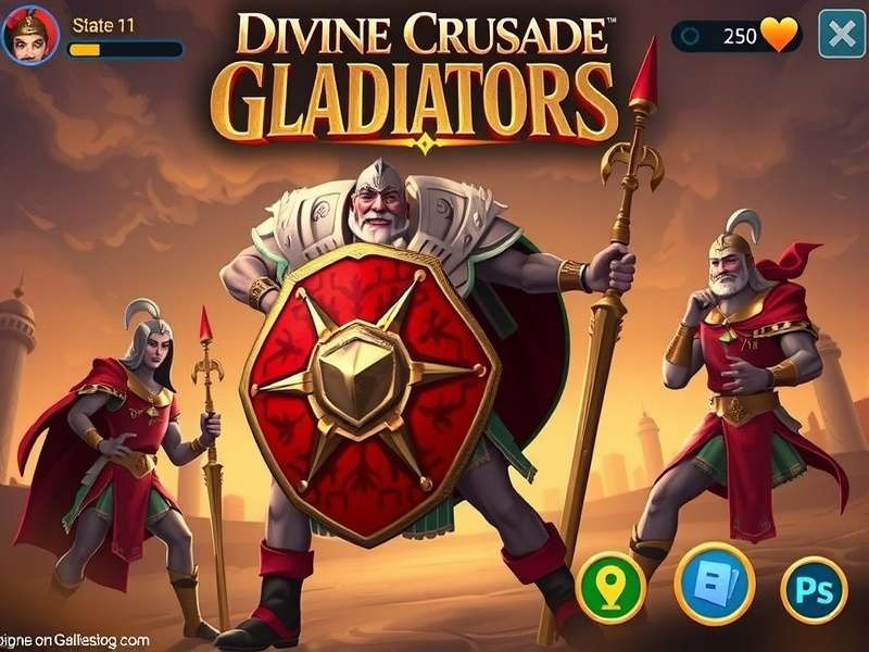 Divine Crusade Gladiators gameplay screenshot